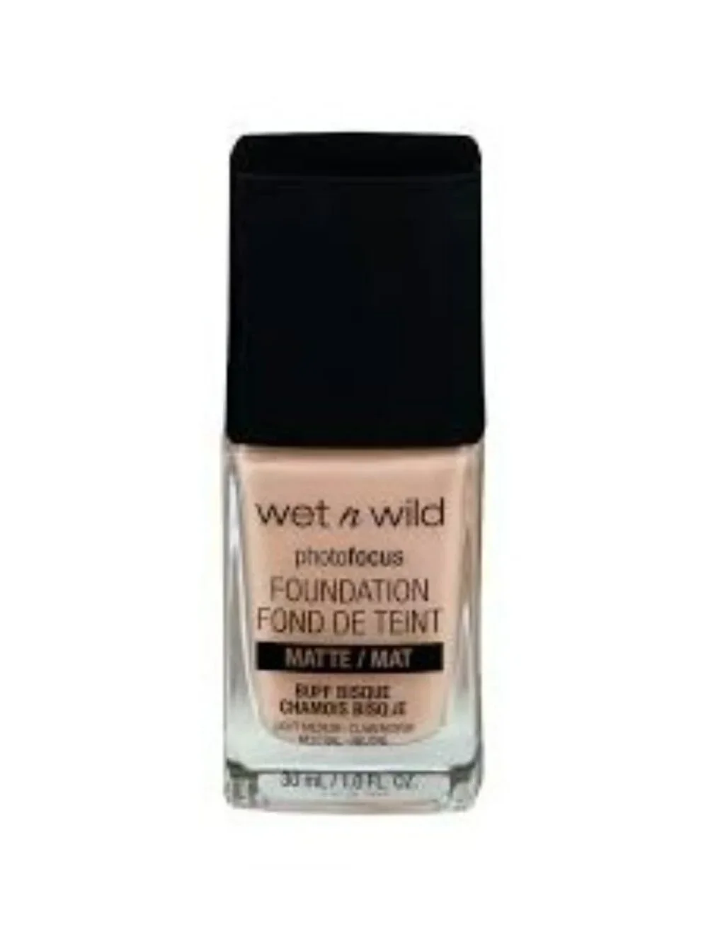 Wet N Wild Photo Focus Matte Liquid Foundation Buff Bisque 366C 1.0 Fl Oz Light